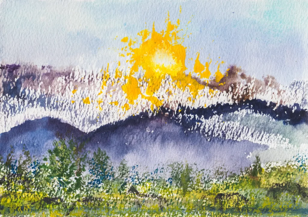 Robertson, South Africa | Watercolour on paper | 4 May 2025